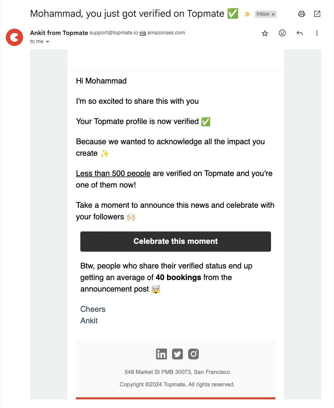 I’ve got the 𝐛𝐥𝐮𝐞 𝐭𝐢𝐜𝐤 ✅ on topmate.io 😳✨